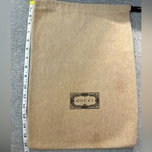 Authentic Gucci Medium Size Dust Bag 16” x 11” Inches